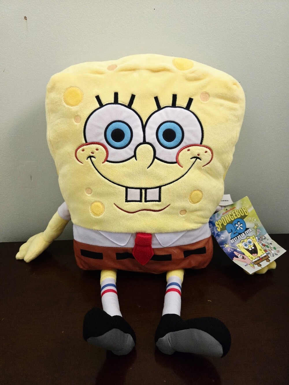 Spongebob Squarepants 20 Best Year Ever 25 X 11 Cuddle Pillow NWT Nickelodean